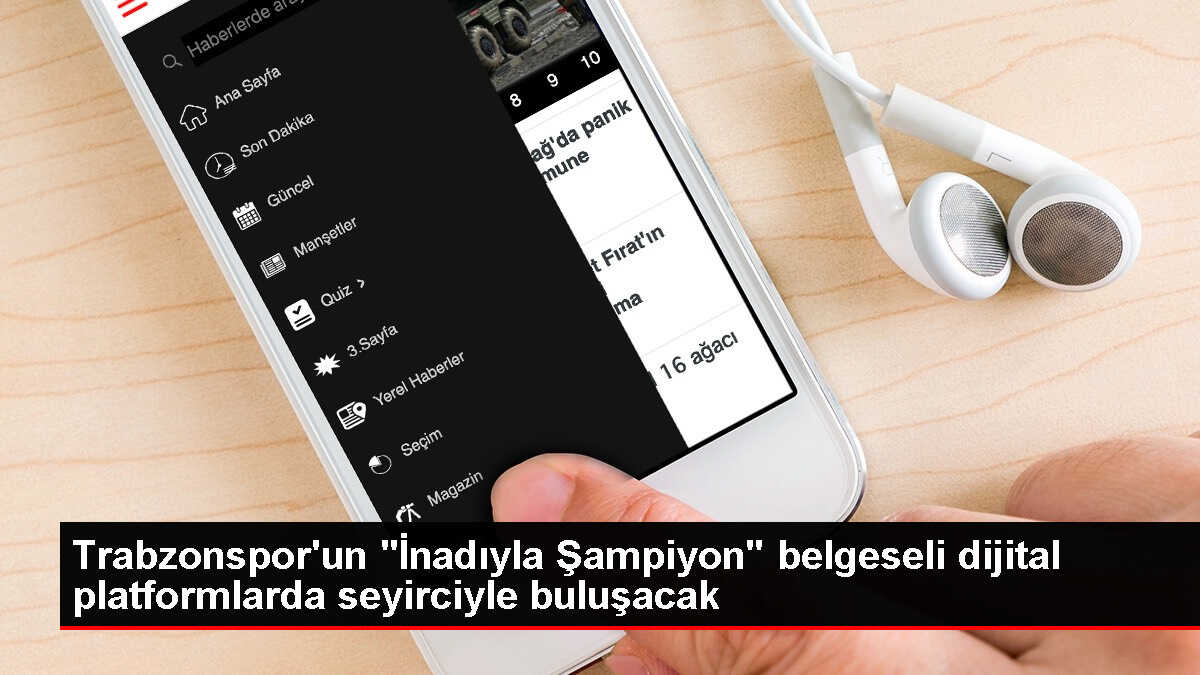 Trabzonspor'un Şampiyonluk Belgeseli Dijital Platformlarda Yayınlanacak