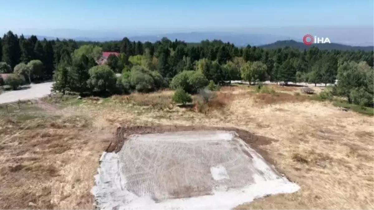 Uludağ'da 1. derece sit alanına çakıl taşları döküldü