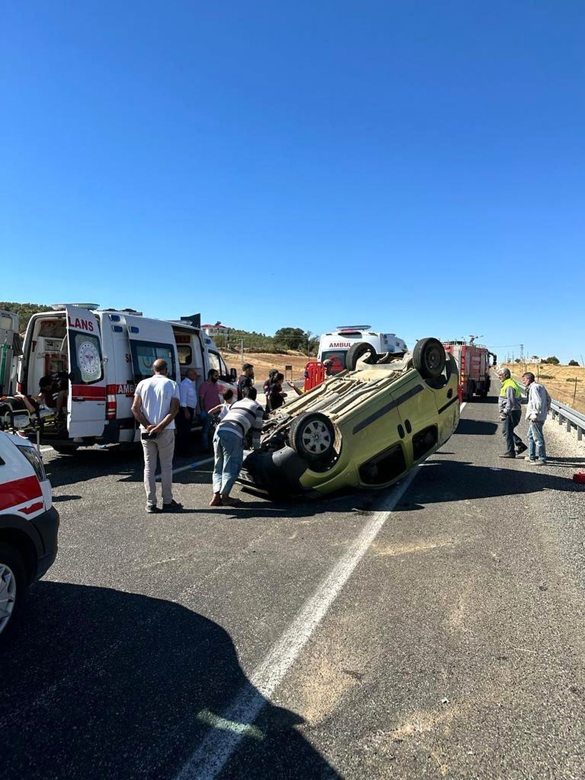 Diyarbakır'da Otomobil Takla Attı: 6 Yaralı