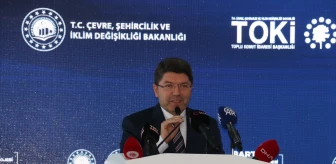 Adalet Bakanı Tunç, Bartın Şarköy Tarım Konutları kura törenine katıldı Açıklaması