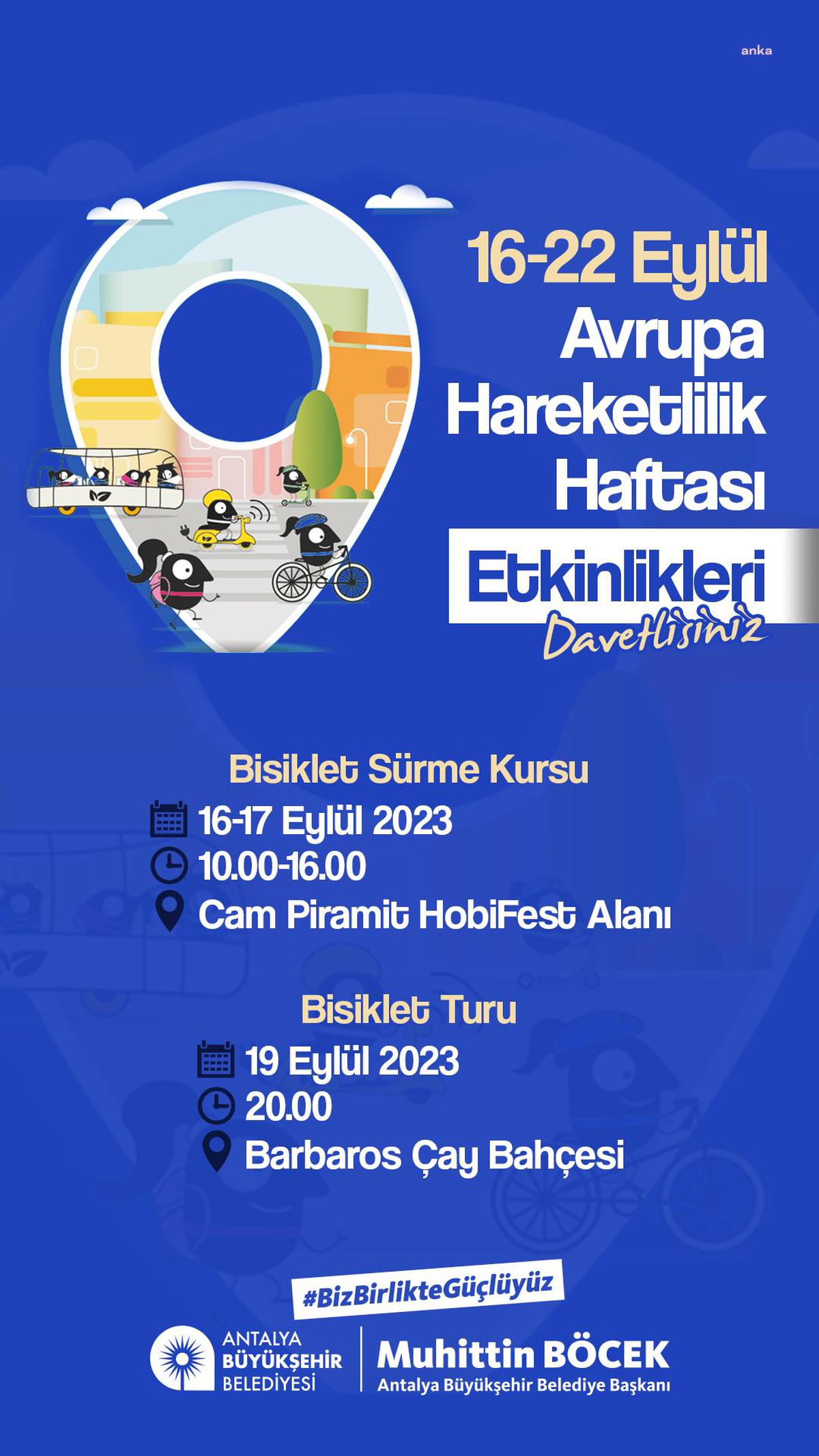 Avrupa Hareketlilik Haftası Antalya'da Kutlanacak