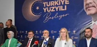 AK PARTİ İL BAŞKANLIĞINI ZİYARET ETTİ
