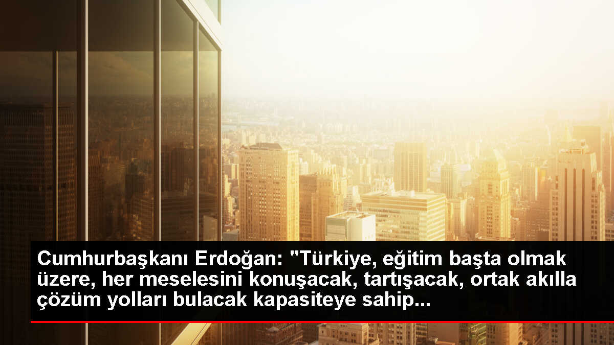 Cumhurbaşkanı Erdoğan, 2023-2024 Eğitim Öğretim Yılı Açılış Töreni'nde konuştu: (3)