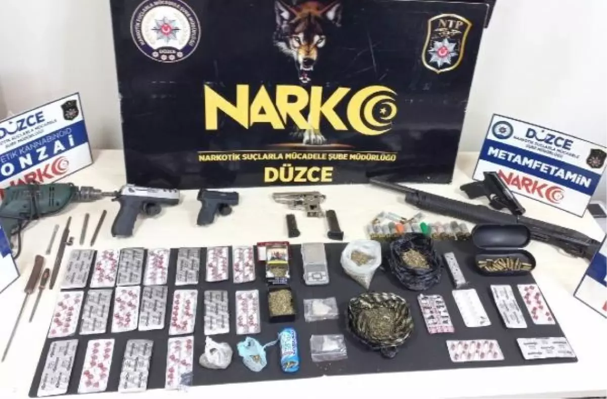 Düzce'de Uyuşturucu Operasyonu: 9 Gözaltı