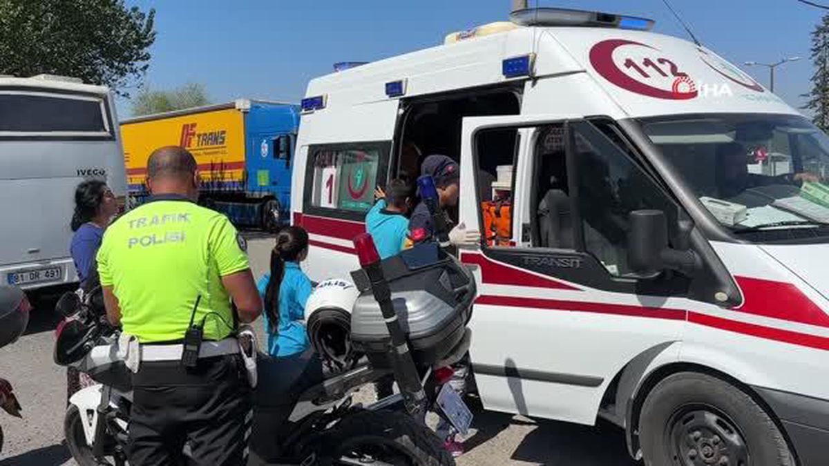 Düzce'de Motosiklet Kazası: Sürücü Yaralandı