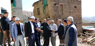 Hizan'da yapımı tamamlanan cami açıldı