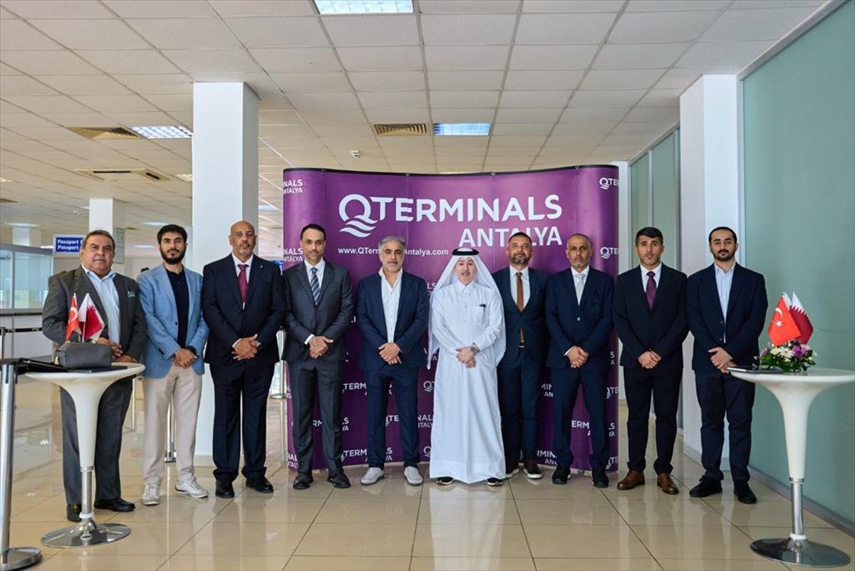 Katarlı Heyet QTerminals Antalya'yı Ziyaret Etti