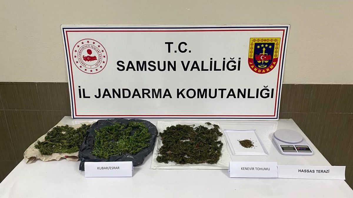Samsun'da Uyuşturucu Operasyonu: 1 Tutuklama