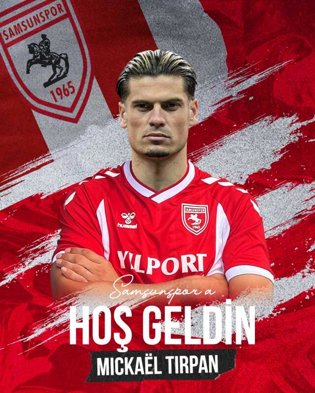 Samsunspor, Mickael Tırpan'ı renklerine bağladı Samsunspor, Mickael Tırpan'ı renklerine bağladı