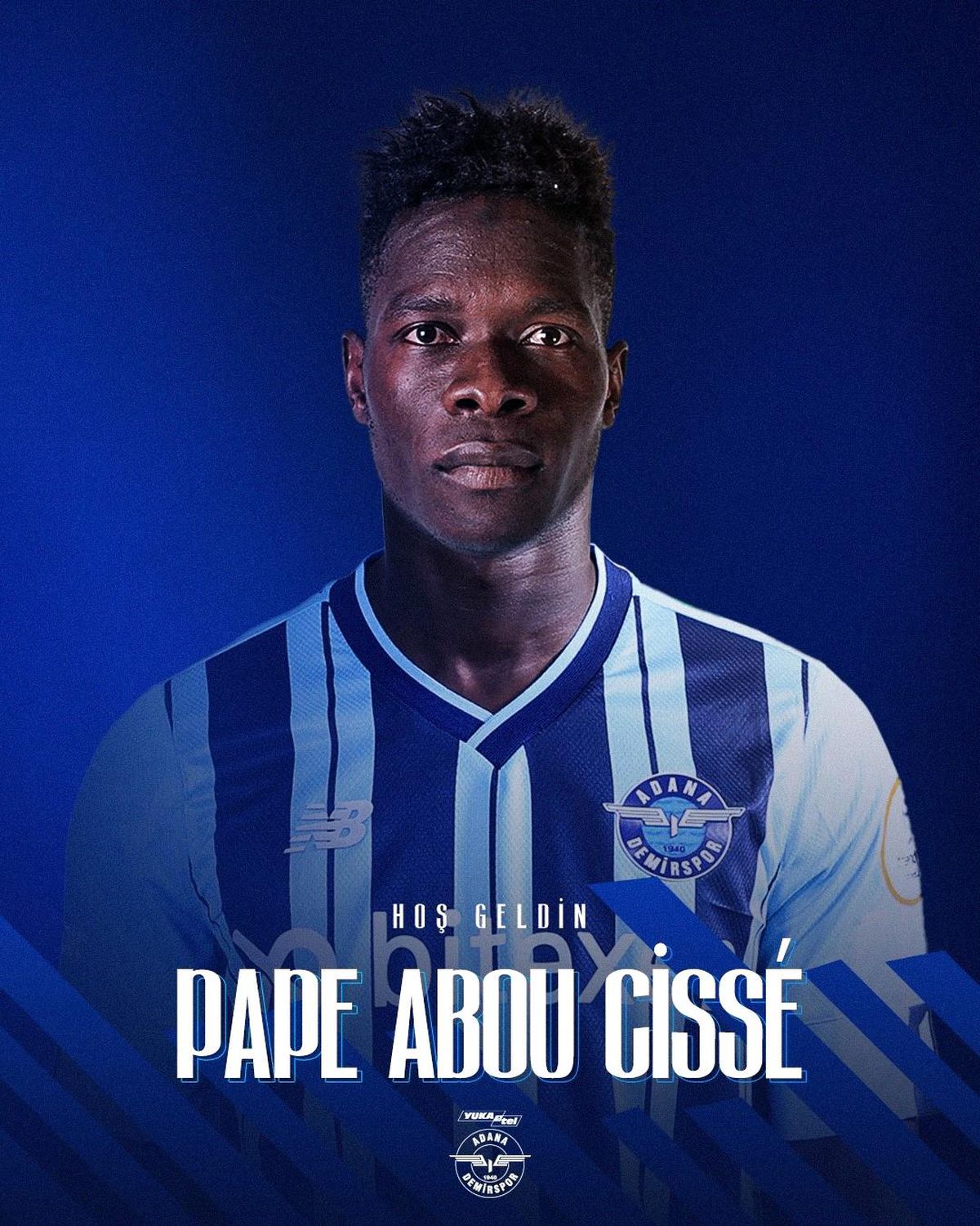 Adana Demirspor, Senegalli defans oyuncusu Pape Abou Cisse'yi transfer etti