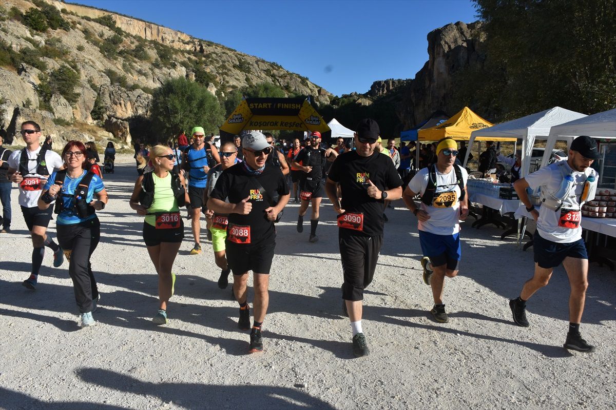 Afyonkarahisar'da Arnica 9. Frig Ultra Maratonu başladı