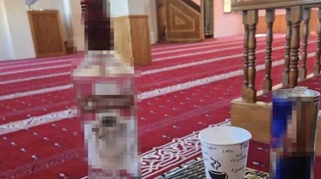 İstanbul Ataşehir'de Camide Alkol Alan Genç Tutuklandı