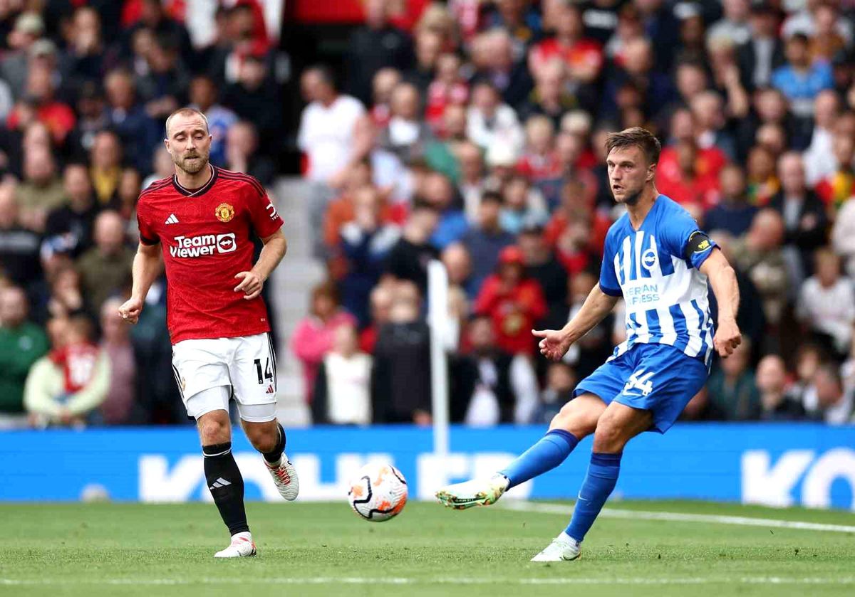 Manchester United, evinde Brighton Hove Albion'a mağlup oldu
