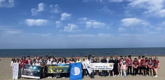 Samsun'da Dünya Temizlik Günü etkinliği: Sahil temizliği gerçekleştirildi