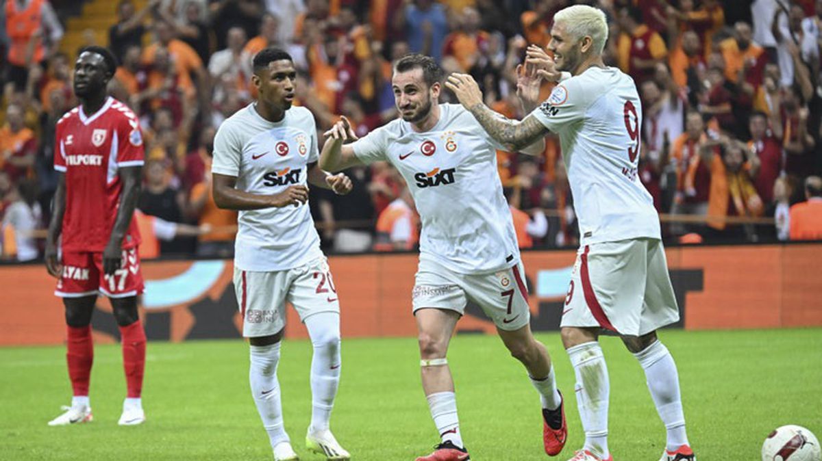 Son Dakika: Galatasaray, Süper Lig'in 5. haftasında Samsunspor'u 4-2 mağlup etti