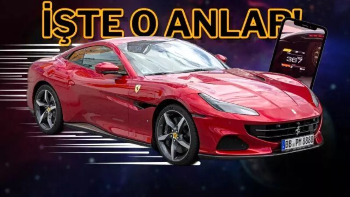 Ferrari Portofino M ile 370 km/s hız denemesi