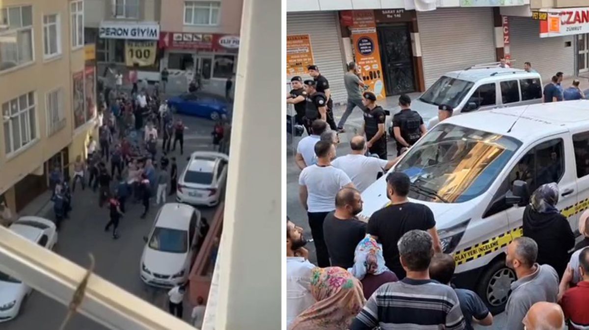 Yol verme kavgasında silah çekilen moto kurye bıçak ve satırlarla olay yerine geri döndü: 1 ölü, 30 gözaltı