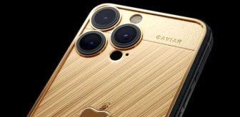 Caviar'dan iPhone 15 Pro serisi için altın kaplama modeller
