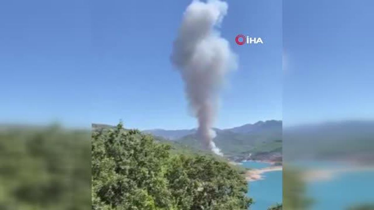 Alanya'da orman yangını
