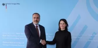 Dışişleri Bakanı Hakan Fidan, Almanya Dışişleri Bakanı Baerbock ile görüştü