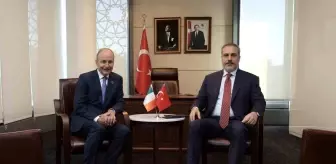 Dışişleri Bakanı Hakan Fidan, ABD'de İrlanda Başbakan Yardımcısı, Dışişleri ve Savunma Bakanı Michel Martin'le görüştü