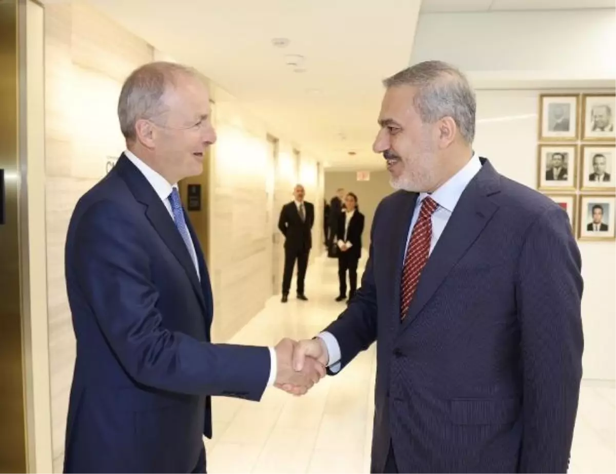 Dışişleri Bakanı Hakan Fidan, İrlanda Başbakan Yardımcısı ile görüştü