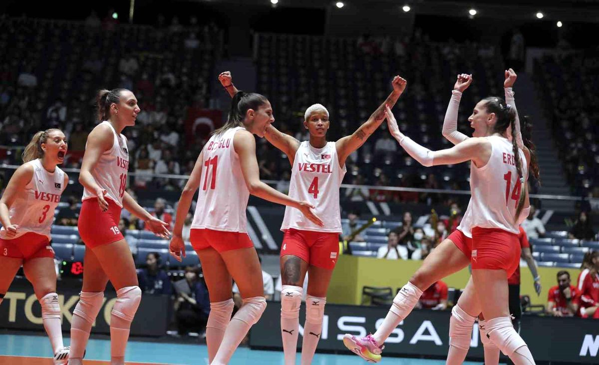 A Milli Kadın Voleybol Takımı, Bulgaristan'ı mağlup etti