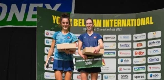 Neslihan Yiğit Arın, Uluslararası Belçika Turnuvası'nda altın madalya kazandı