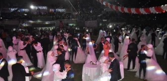 Reyhanlı'da 100 Çift Toplu Nikahla Evlendi