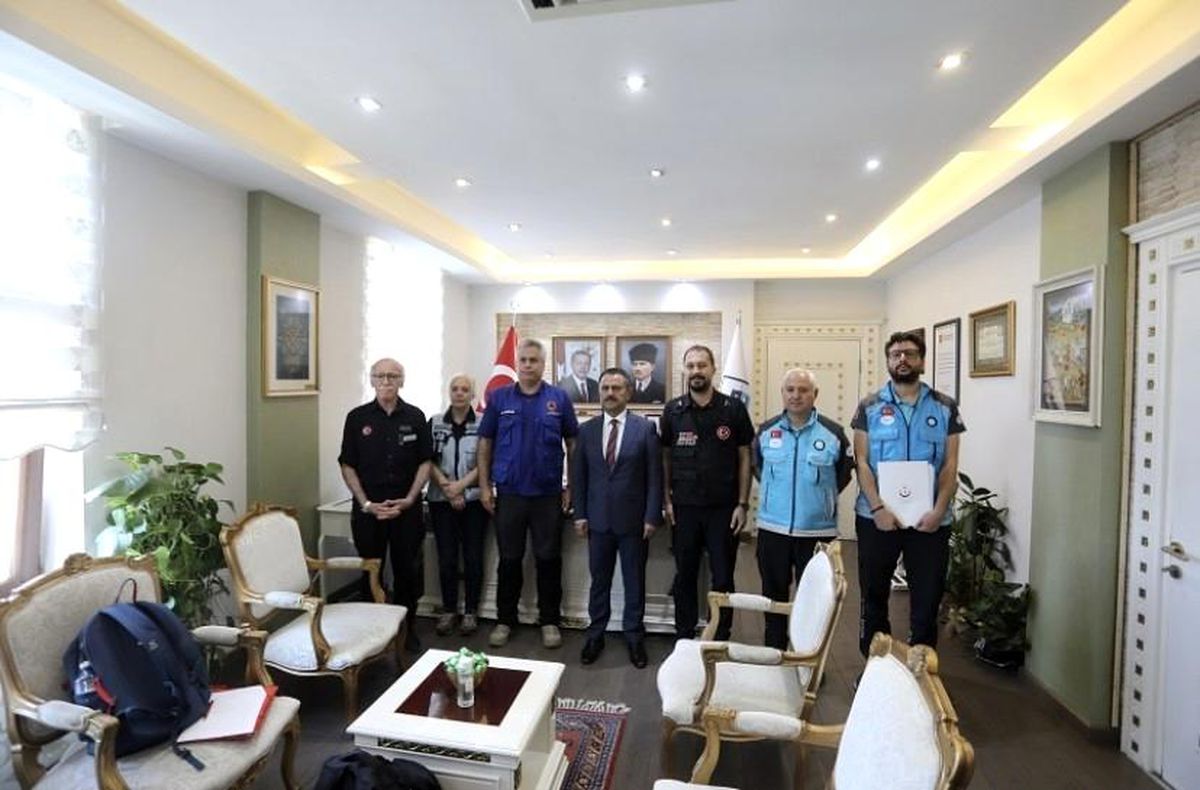 Çanakkale'de MED EU MODEX 2023 tatbikatı için dış paydaş temsilcileri ziyaret etti
