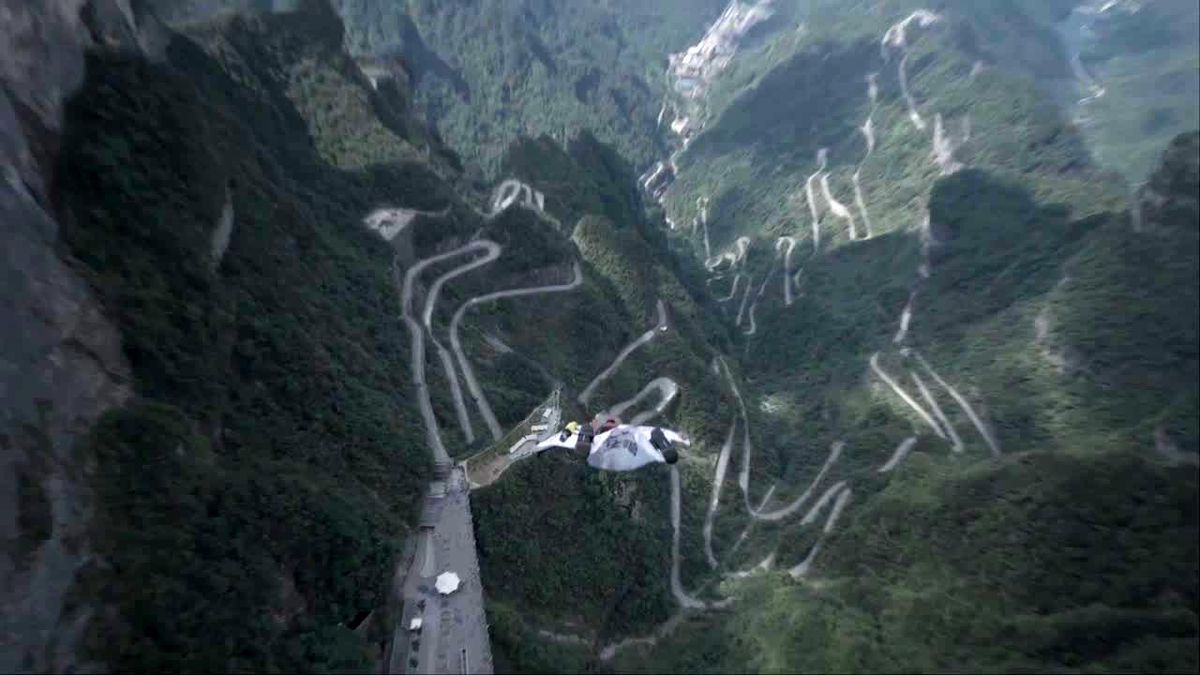 Wingsuit Uçuşları Yarışmasında Yahor Arlou Şampiyon