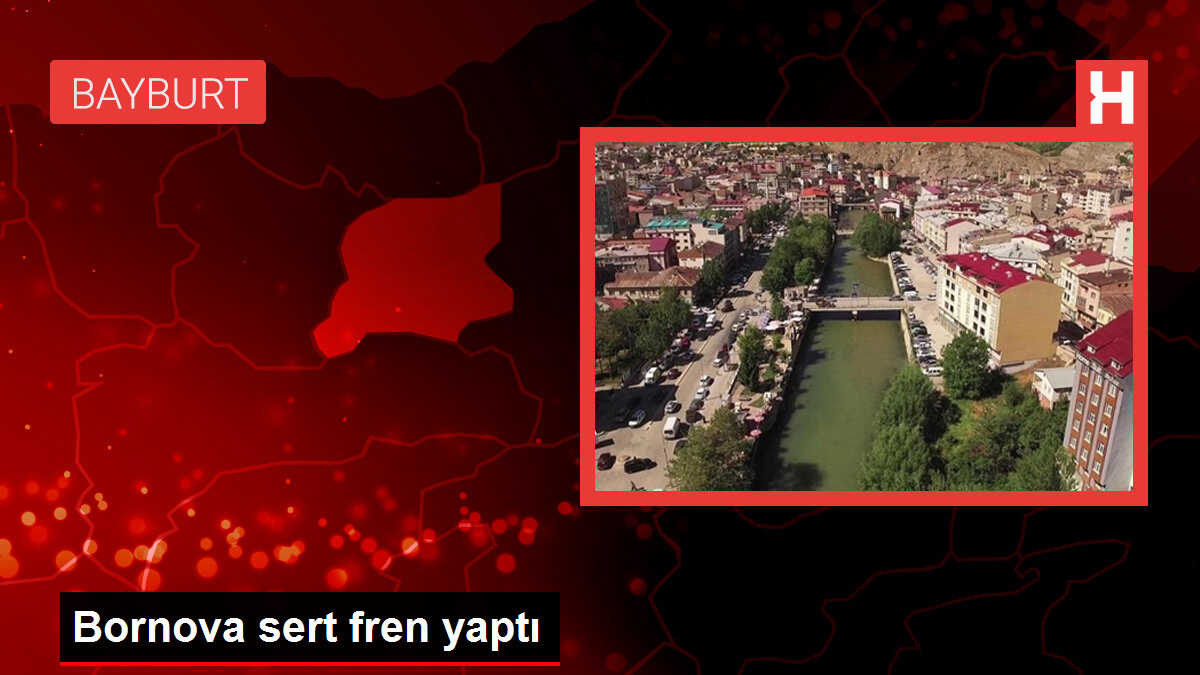 Bornova sert fren yaptı