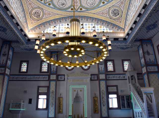 Gökyüzünden bakıldığında 'Allah' lafzı görünen cami! 8 yılda tamamlandı, 22 ekimde açılacak
