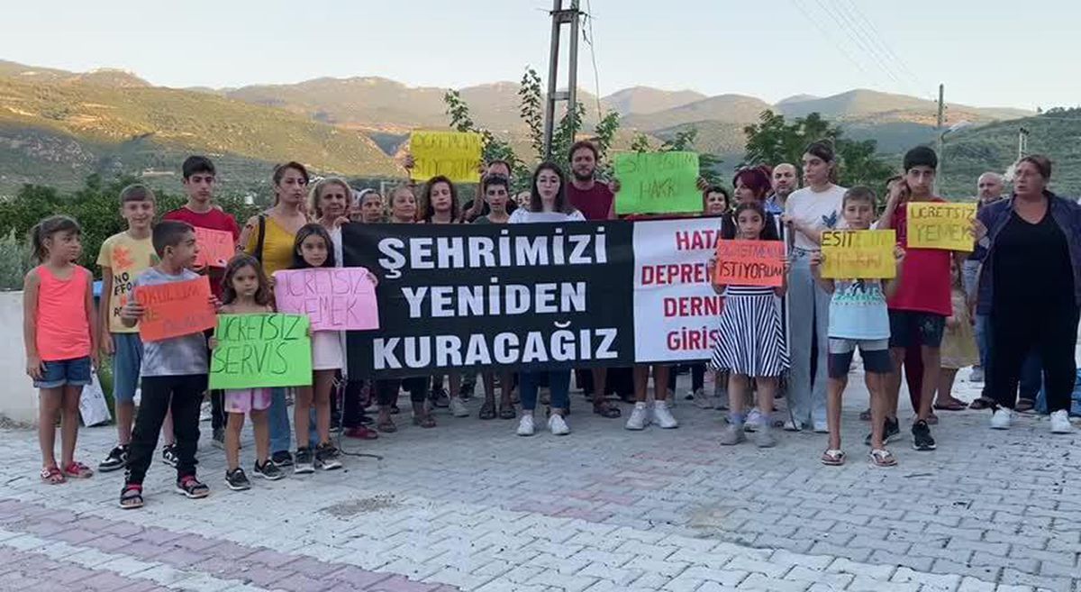 Hatay'da Deprem Sonrası Eğitim Sorunlarına Dikkat Çeken Açıklama