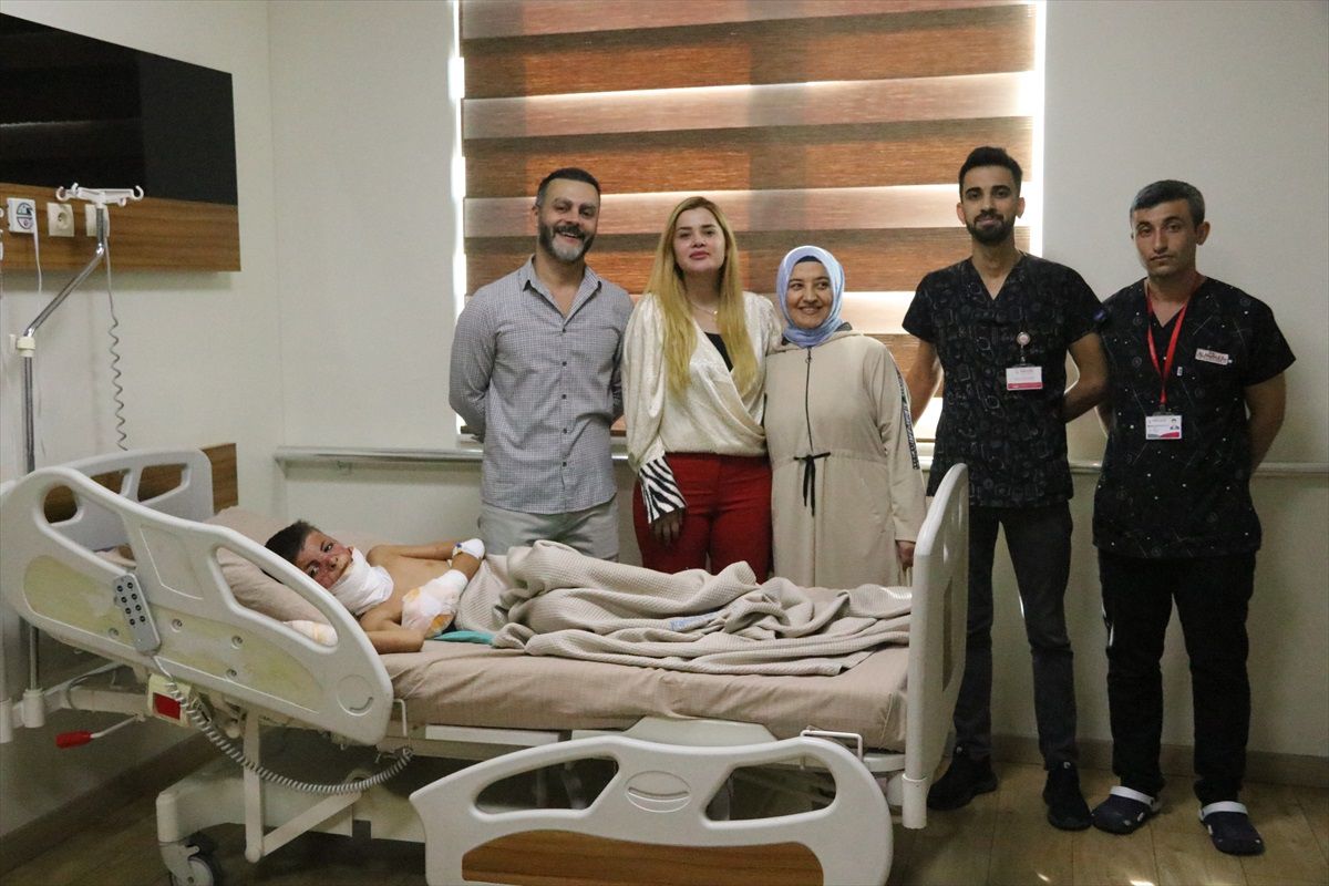 Azerbaycanlı çocuğa Şanlıurfa'da doku nakli yapıldı