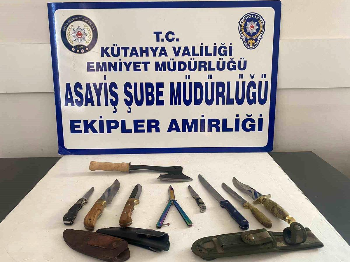 Kütahya'da Şok Asayiş Uygulaması: 148 Şahıs ve 57 Araç Kontrol Edildi