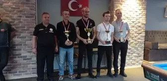 Samsun'da 3 Bant Bilardo İl Seçmeleri Sonuçlandı