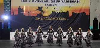 Halk Oyunları Kulüpler Arası Grup Yarışması Samsun'da Gerçekleştirildi