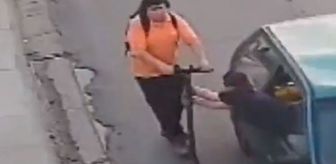 Şili'de hırsızlar, seyir halindeki skuteri çaldı: O anlar kameralara yansıdı