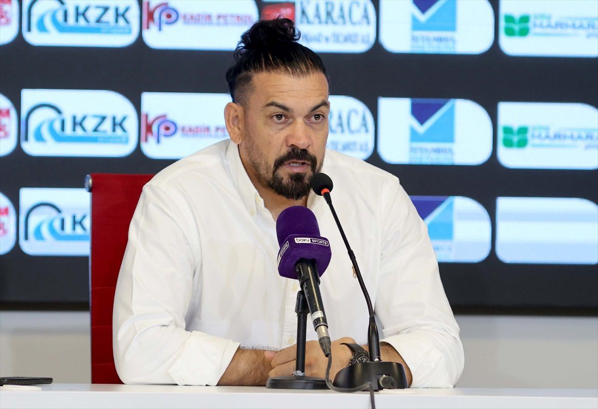 EMS Yapı Sivasspor Teknik Direktörü Servet Çetin: 'Maçın Hakimiyeti Bizdeydi'
