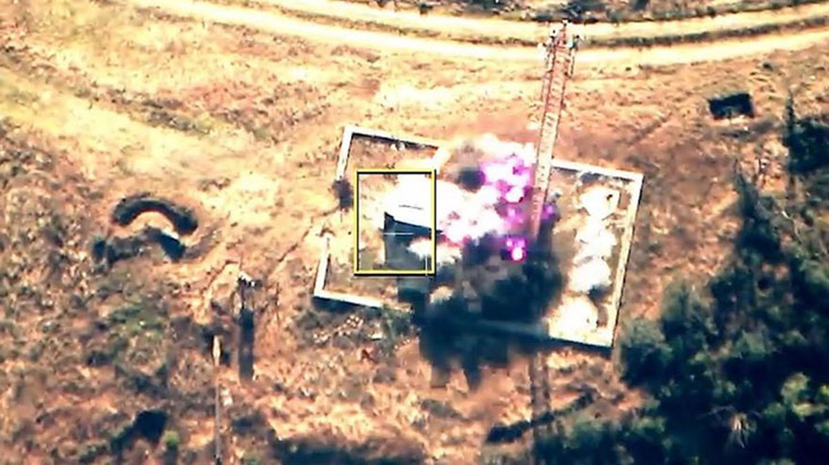 Azerbaycan'a ait Bayraktar TB-2 SİHA'lar, Karabağ'daki Ermeni hedeflerini yok etti