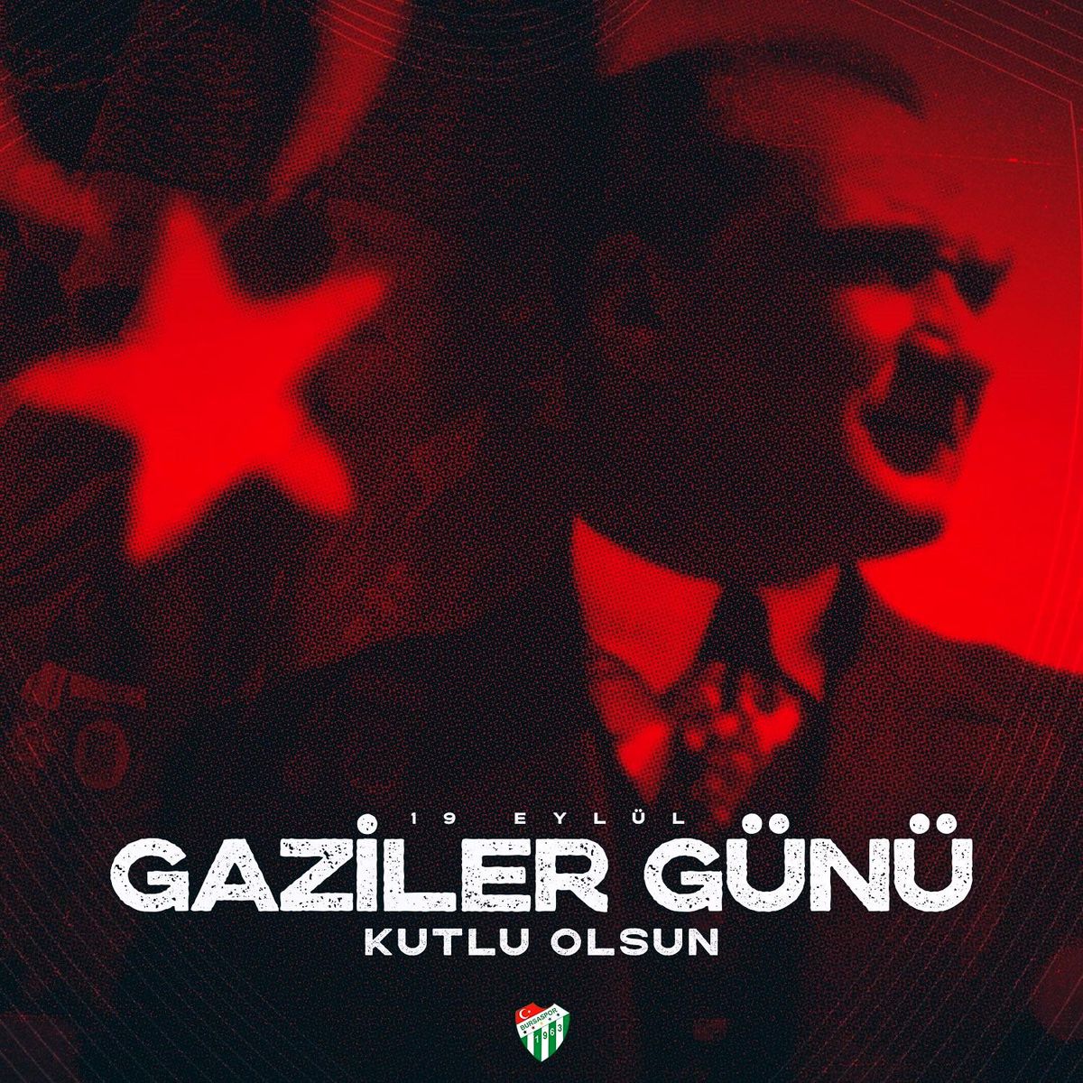 Bursaspor Kulübü Gaziler Günü'nü kutladı