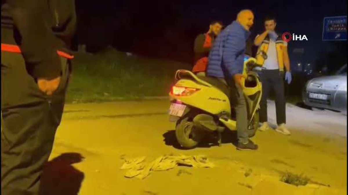 Alkollü sürücü ekiplere zor anlar yaşattı