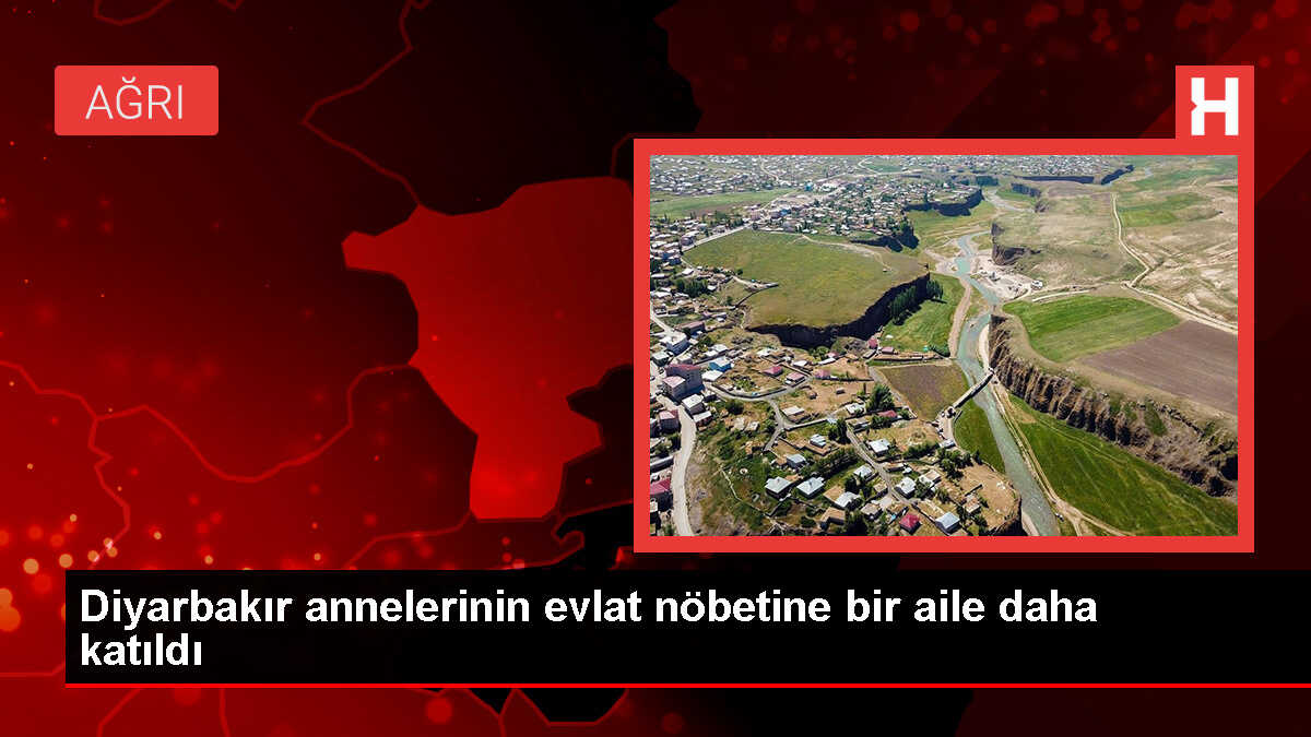 Diyarbakır'da Annelerin Evlat Nöbetine Bir Aile Daha Katıldı