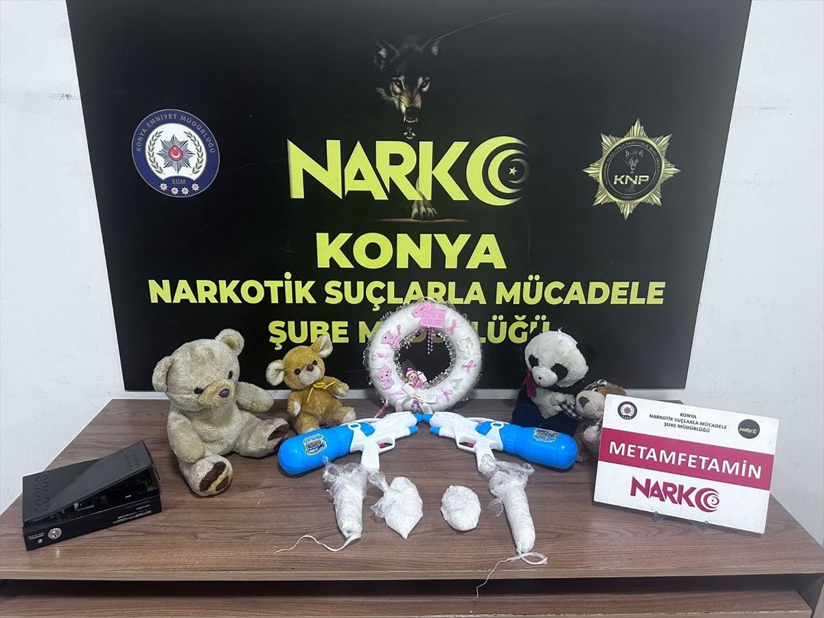Konya'da Kargoda Metamfetamin Ele Geçirildi, Bir Kişi Tutuklandı