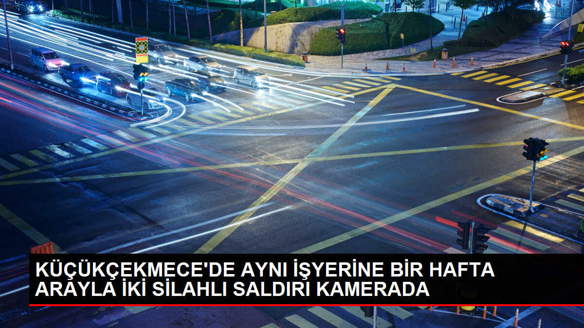 Küçükçekmece'de işyerine silahlı saldırı