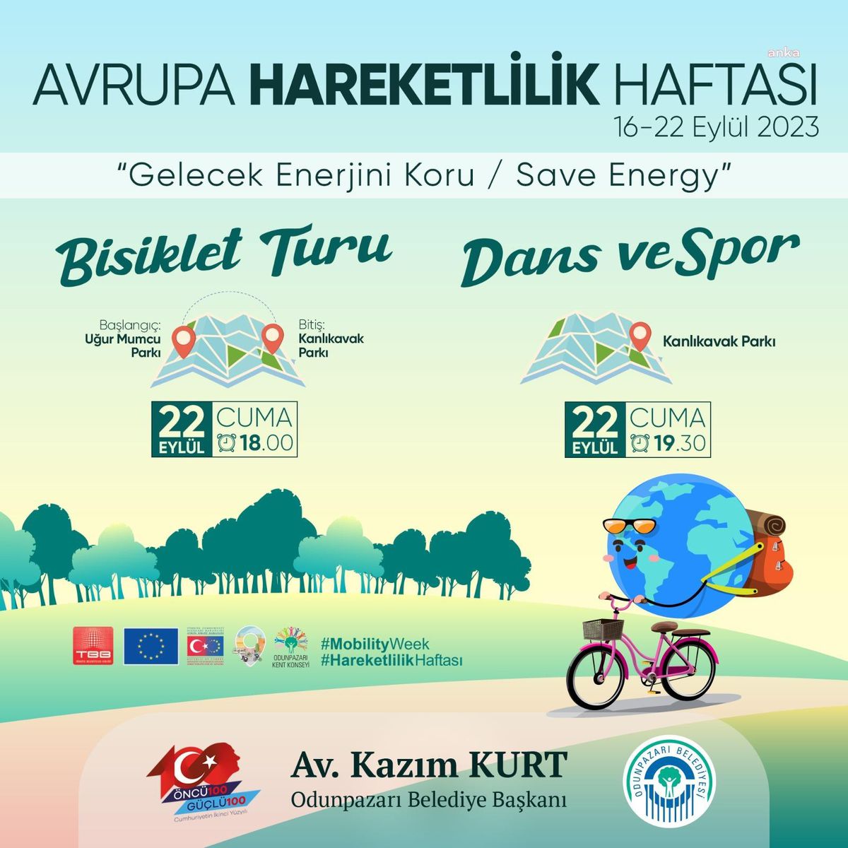 Avrupa Hareketlilik Haftası Odunpazarı Belediyesi Tarafından Kutlanacak
