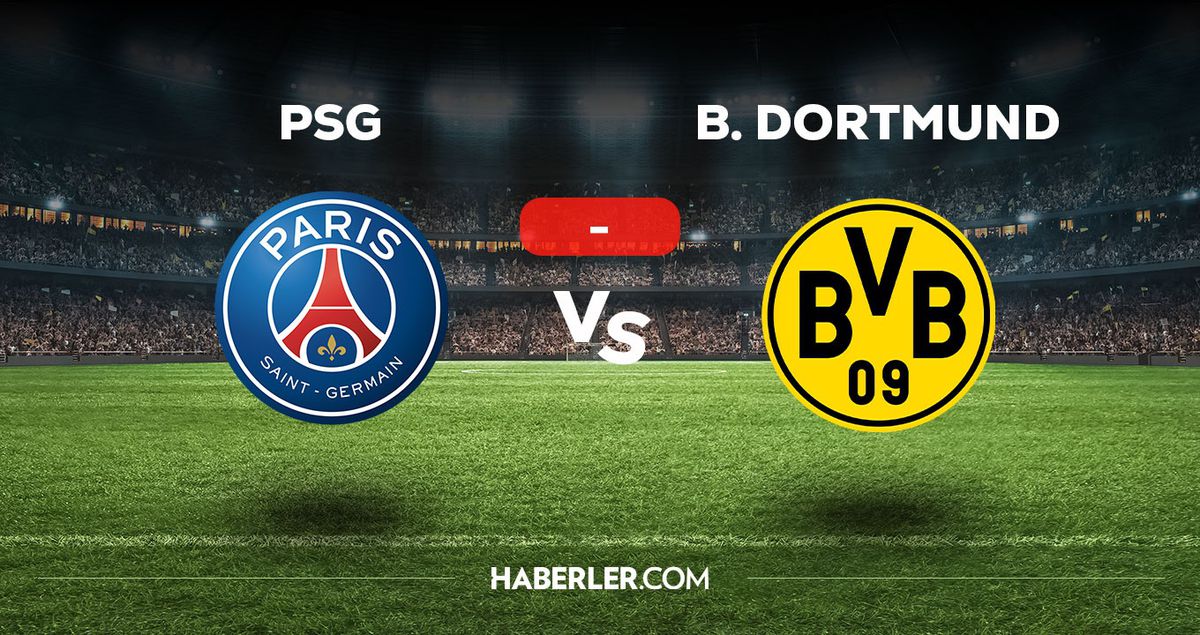 PSG Borussia Dortmund maçı kaç kaç, bitti mi? MAÇ SKORU! PSG Dortmund maçı kaç kaç, canlı maç skoru! Canlı maç anlatımı!