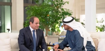 ABU Birleşik Arap Emirlikleri Devlet Başkanı Şeyh Muhammed bin Zayid Al Nahyan ile Mısır Cumhurbaşkanı Abdulfettah es-Sisi, ortak işbirliğini güçlendirmek için bir araya geldi