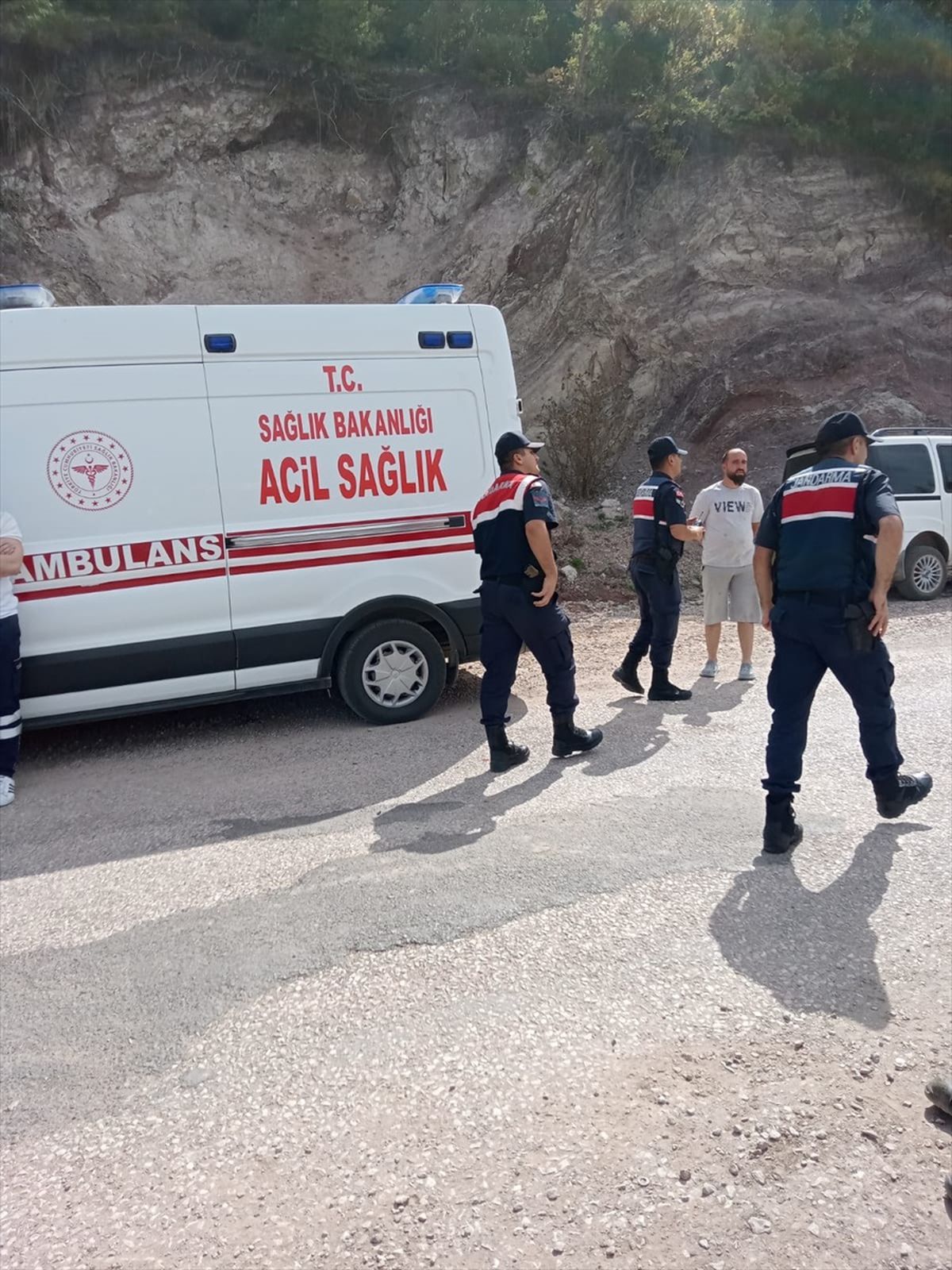 Tokat'ta devrilen traktördeki kişi öldü